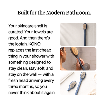 The KONO Shower Brush